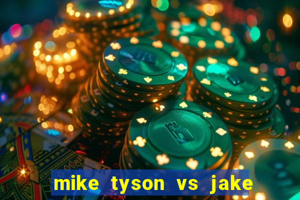 mike tyson vs jake paul assistir online